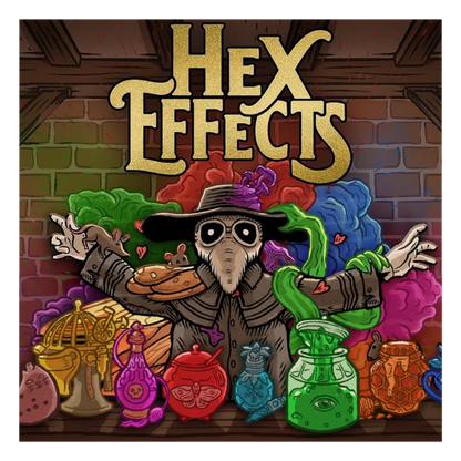 Letterpress Print Hex Effects