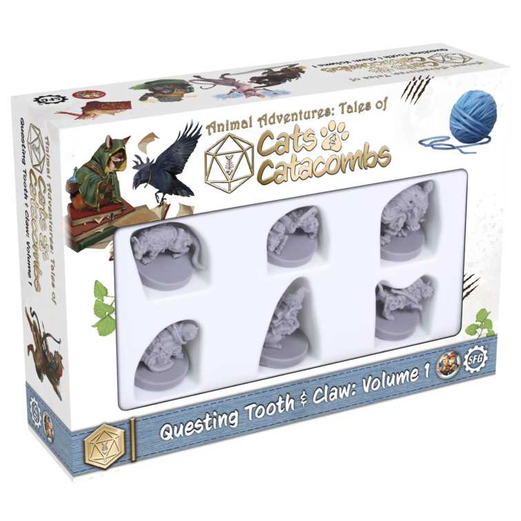 Cats and Catacombs - Questing Tooth & Claw: Volume 1 1