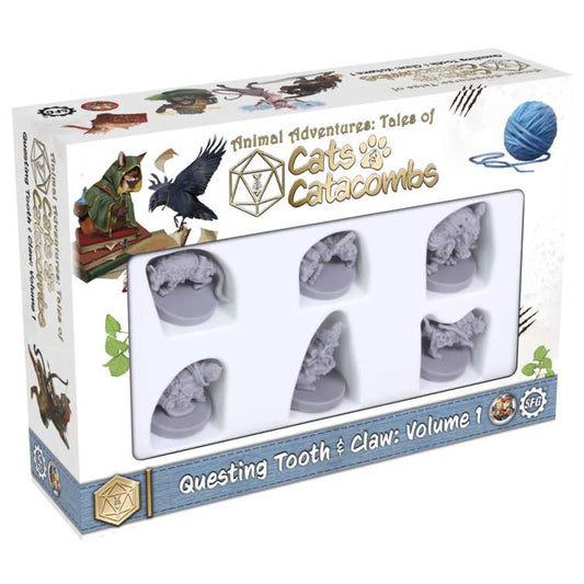 Cats and Catacombs - Questing Tooth & Claw: Volume 1 1