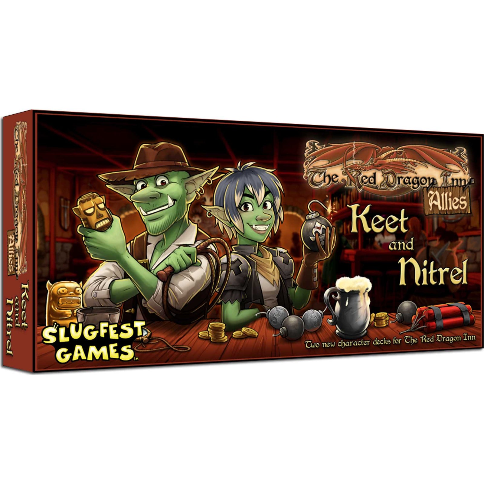The Red Dragon Inn Allies Keet and Nitrel Board Game by Slugfest Games 1