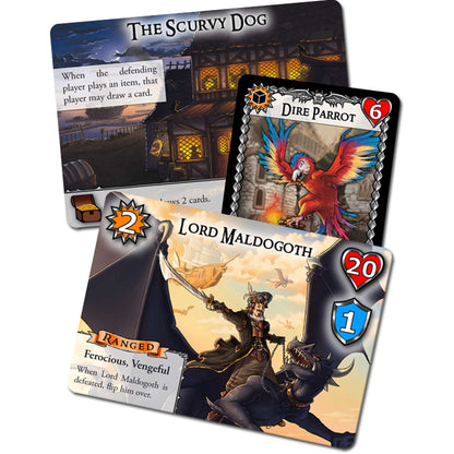 The Red Dragon Inn Battle for Greyport Pirates Card Game 3