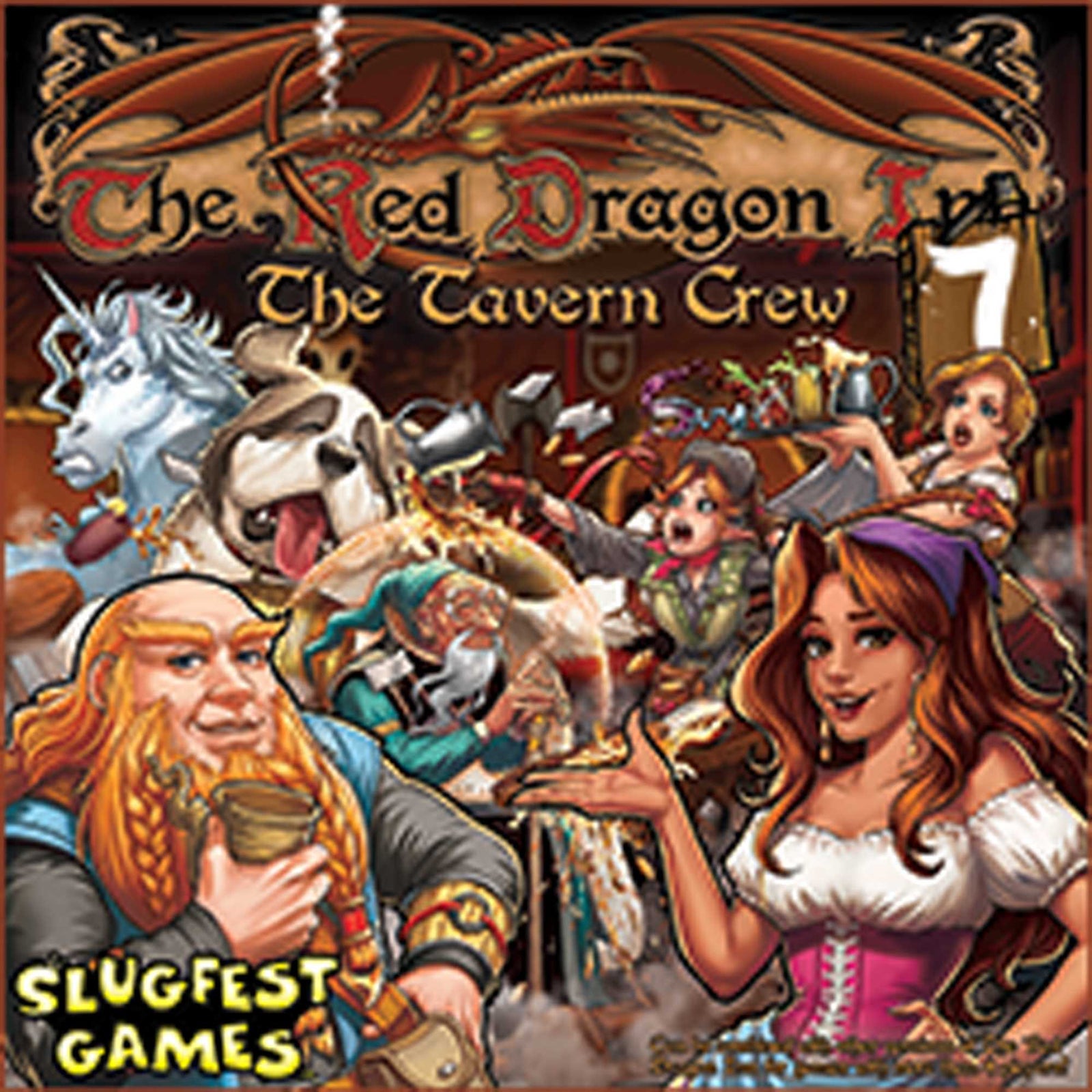 Red Dragon Inn 7 the Tavern Crew Card Game by Slugfest Games 1