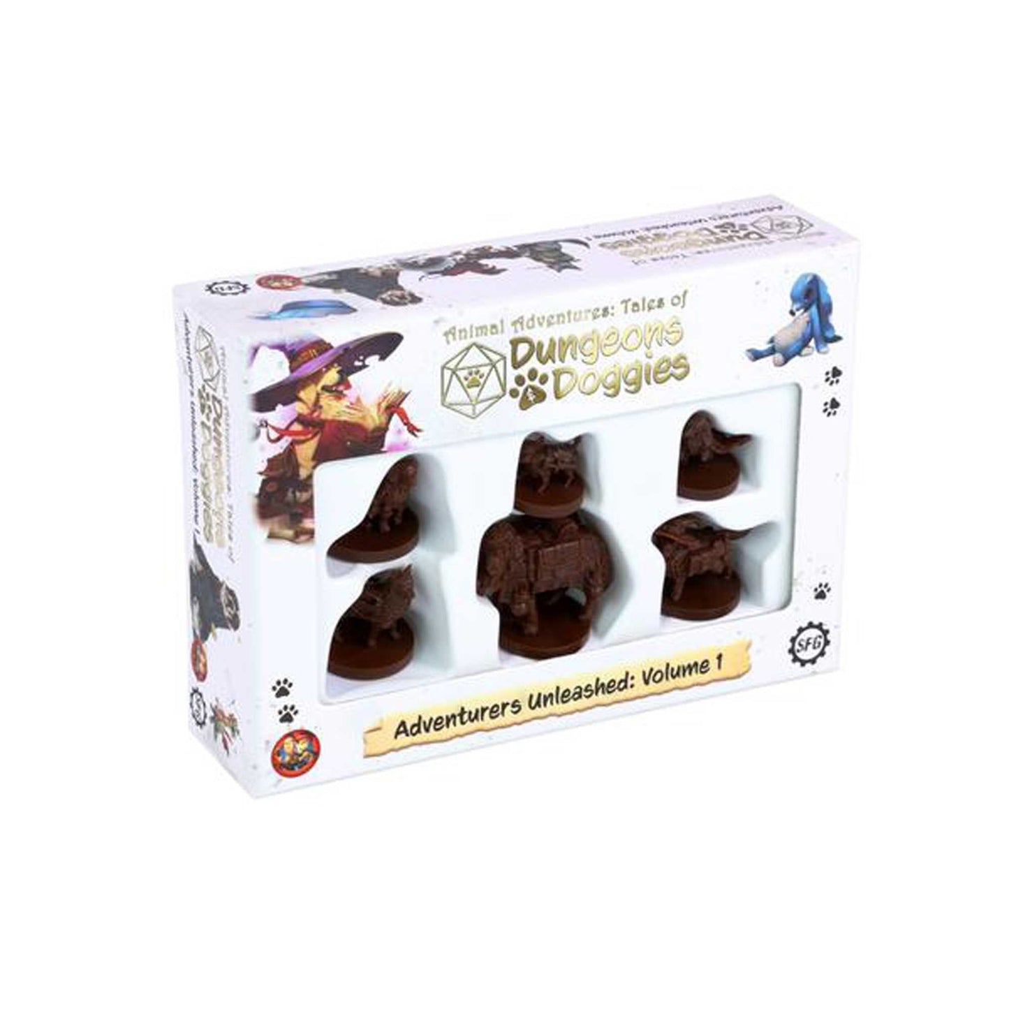 Dungeons and Doggies Miniatures Box 1 1