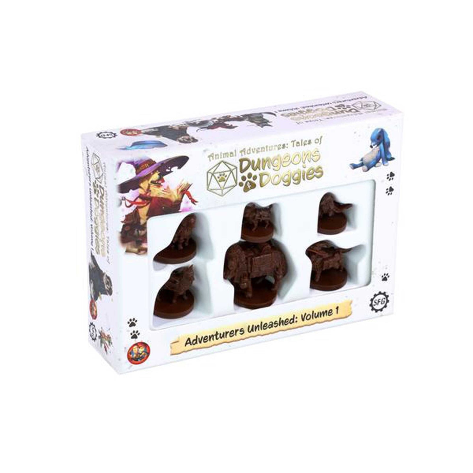 Dungeons and Doggies Miniatures Box 1 1