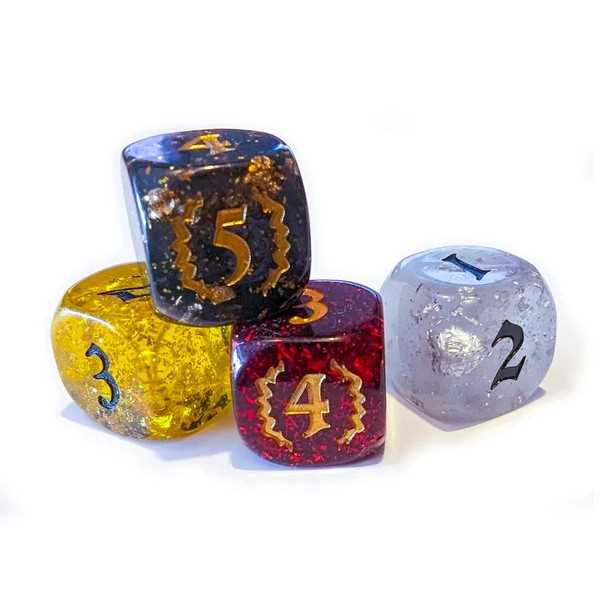 Oathsworn Into The Deepwood Amberlight 28 Dice Set 1