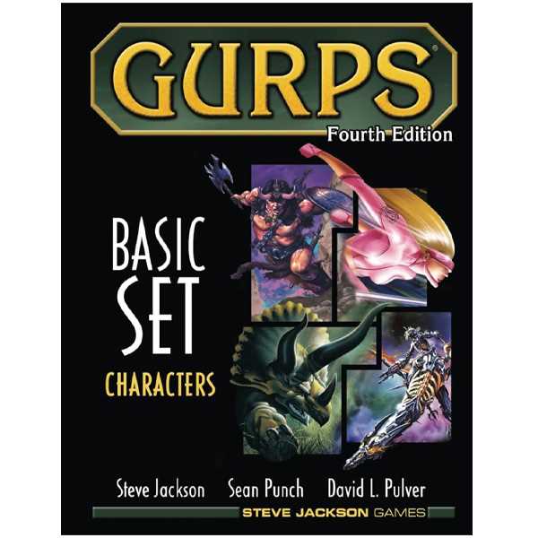 GURPS Basic Set Characters 4th Edition Roleplaying Game by Steve Jackson 1