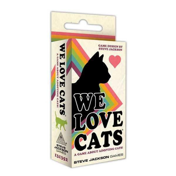 We Love Cats Board Game by Steve Jackson 1