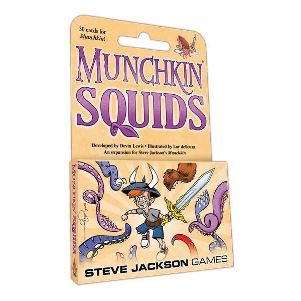 Munchkin Squids Board Game by Steve Jackson Games 1