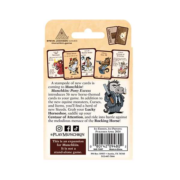 Munchkin Pony Excess 2