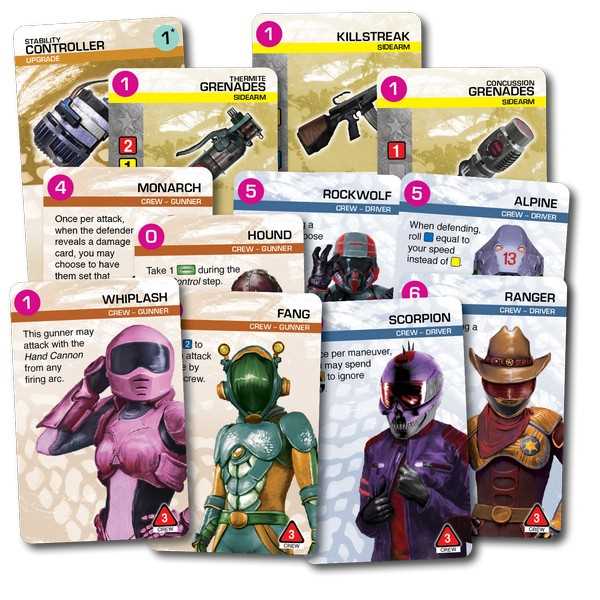 Car Wars Sixth Edition: Crew Pack 2