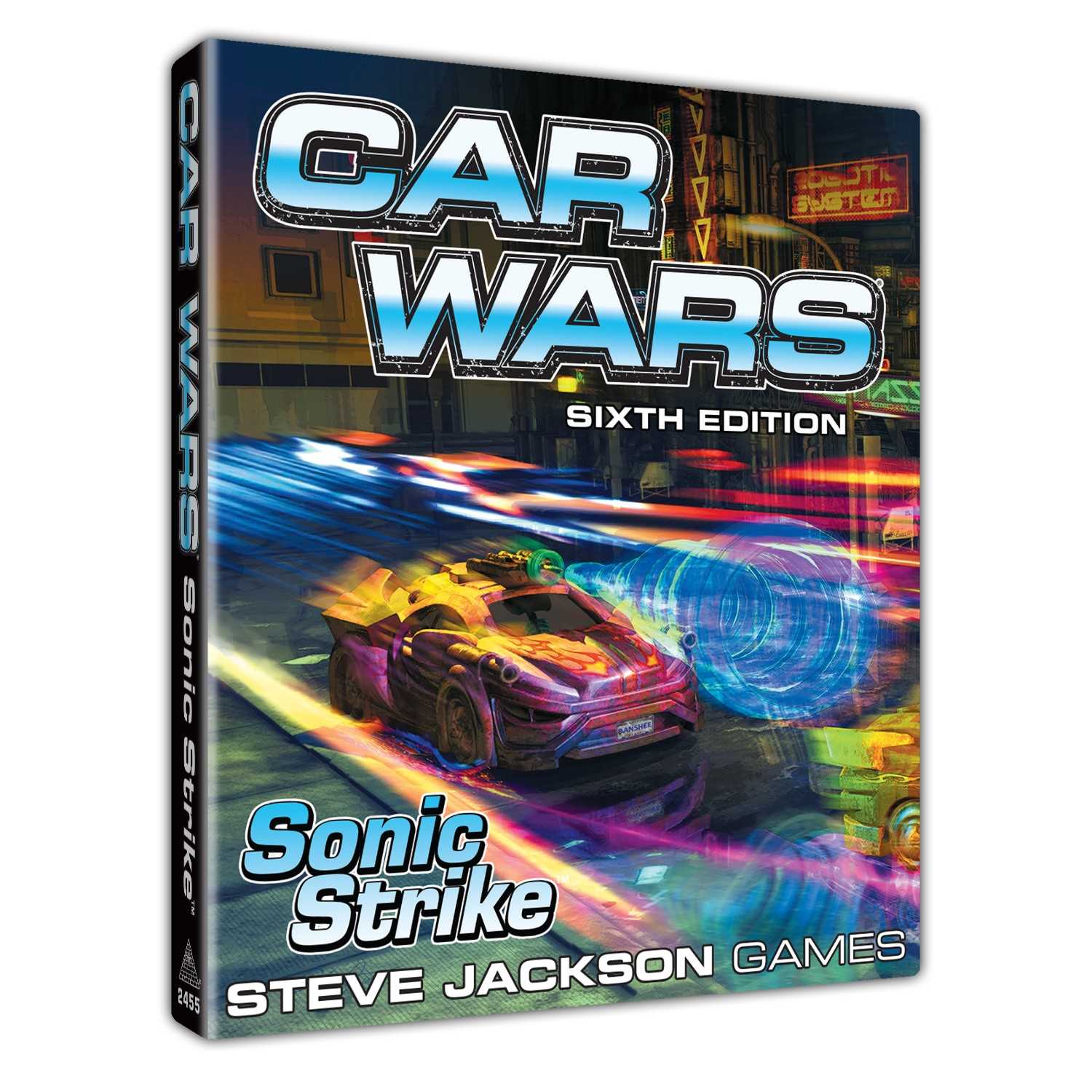 Sonic Strike Car Wars Sixth Edition Board Game by Steve Jackson 1