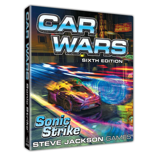 Sonic Strike Car Wars Sixth Edition Board Game by Steve Jackson 1