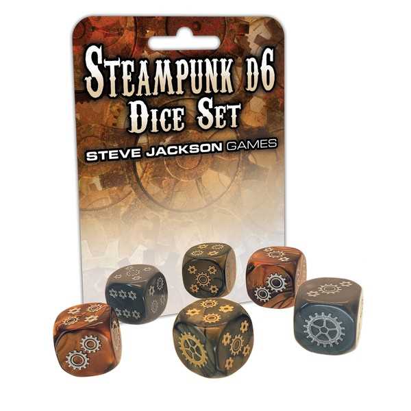 Steampunk: D6 Dice Set 1