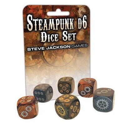 Steampunk: D6 Dice Set 1