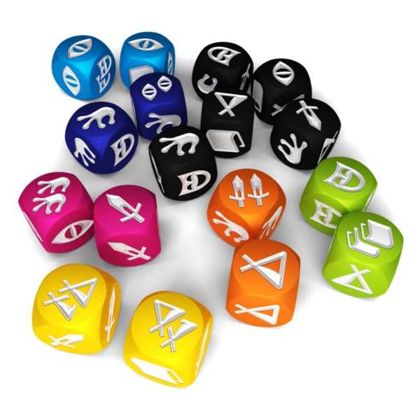 Lands of Galzyr: Extra Dice Set 1