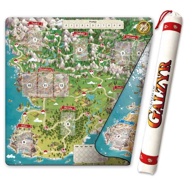 Lands of Galzyr: Playmat & Bag 1