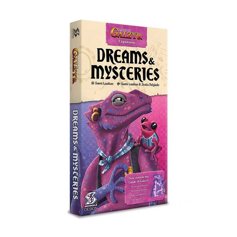 Lands of Galzyr Dreams and Mysteries Board Game by Snowdale Design 1