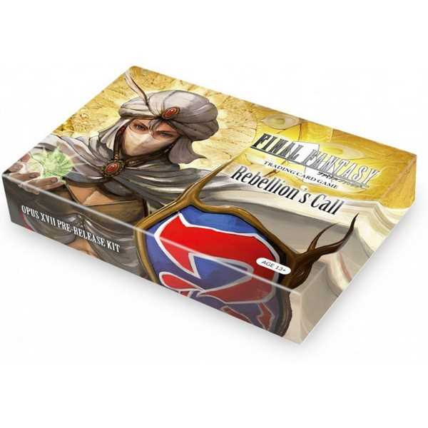 Pre-Release Kit Final Fantasy TCG: Opus 17 Rebellion's Call 1