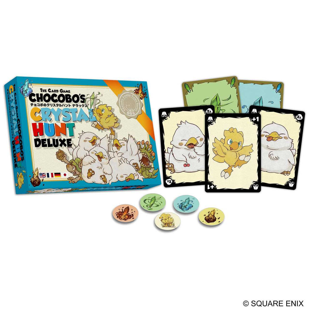 The Card Game Chocobos Crystal Hunt Deluxe Board Game by Square Enix 2