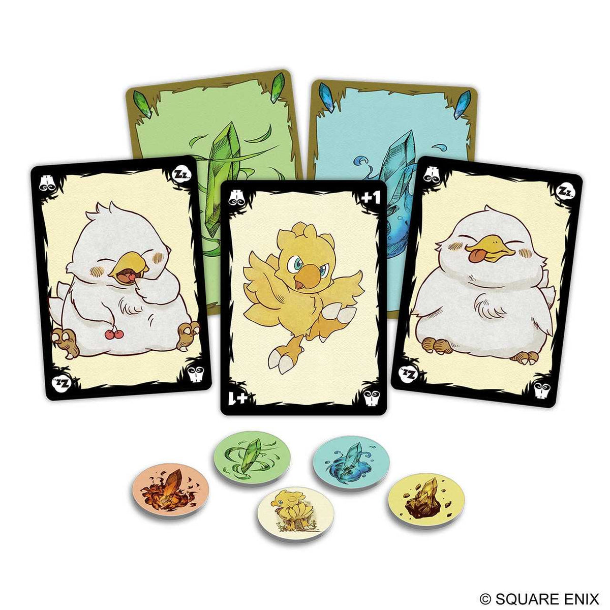 The Card Game Chocobos Crystal Hunt Deluxe Board Game by Square Enix 3