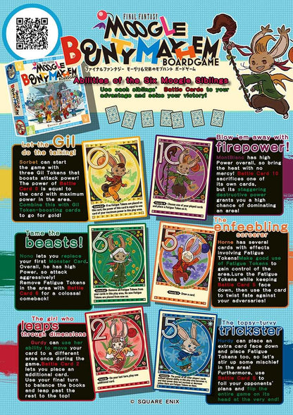 Moogle Bounty Mayhem Board Game by Square Enix 5