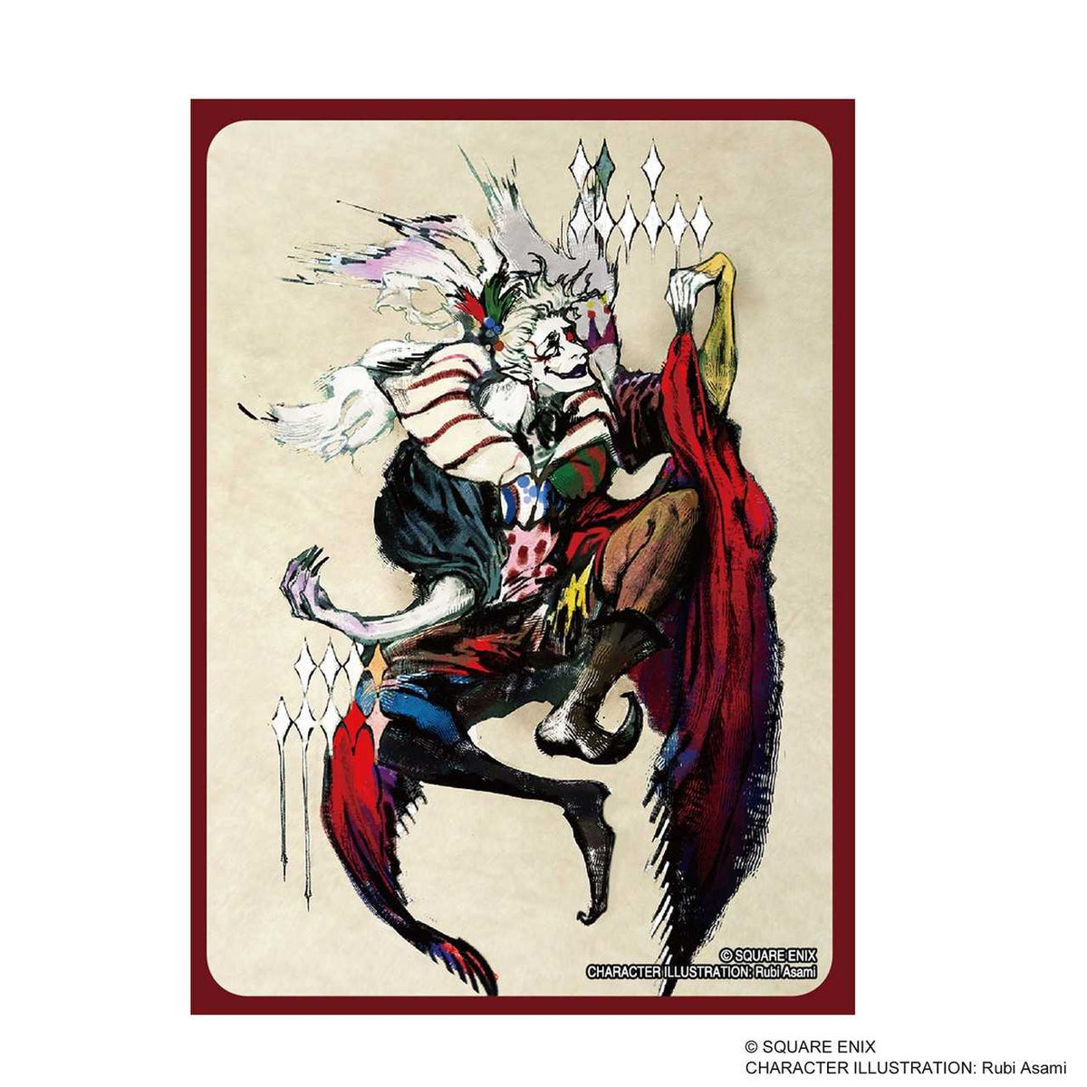 Final Fantasy Card Sleeve Series Clive Kefka FFCSS 12 Gaming Accessory by Square Enix 1