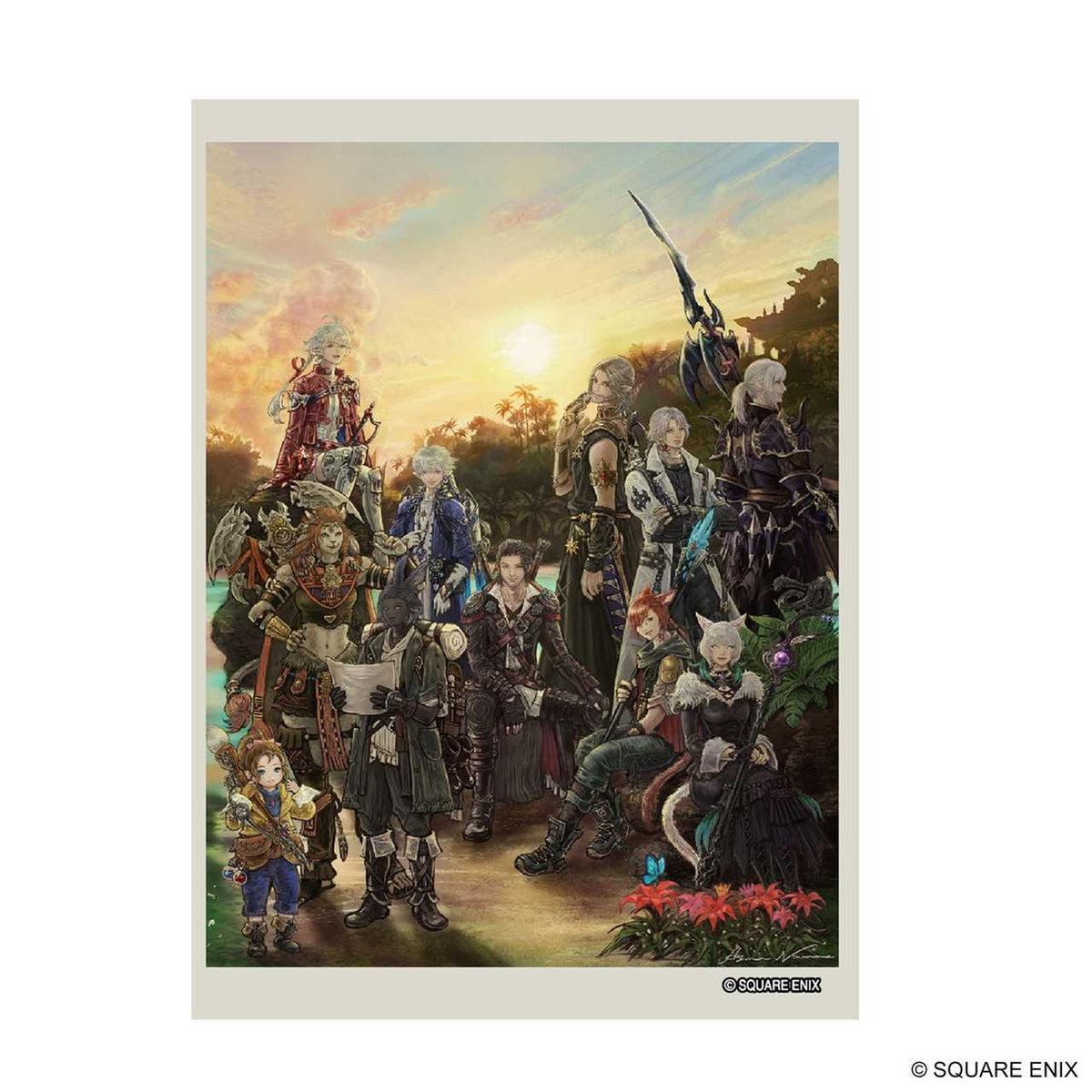Final Fantasy Card Sleeve Series Clive FFXIV FFCSS 19 Gaming Accessory by Square Enix 1