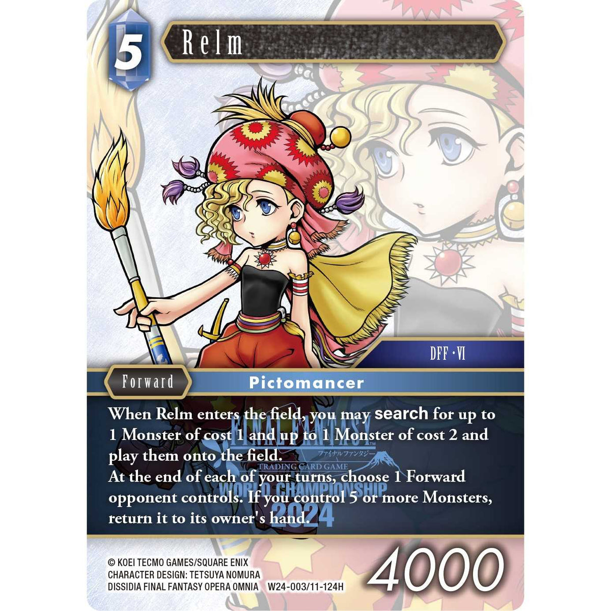 Final Fantasy TCG World Champion Decks 2024 Trading Card Game 4