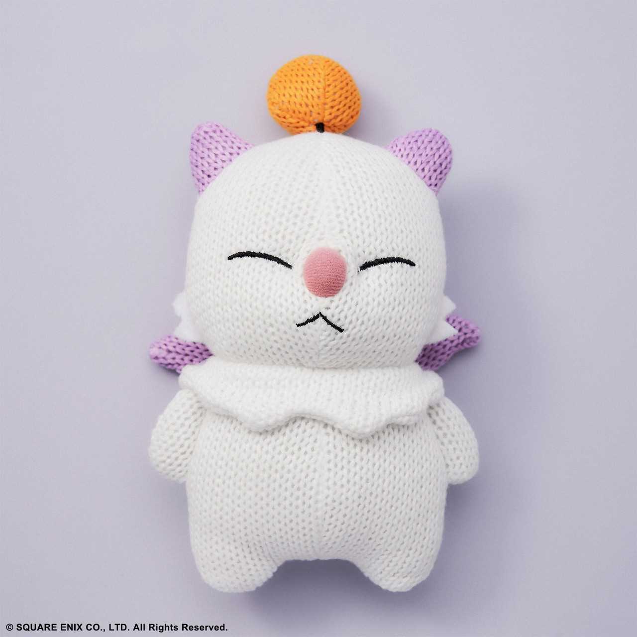 Final Fantasy Knitted Plush  - Moogle 1