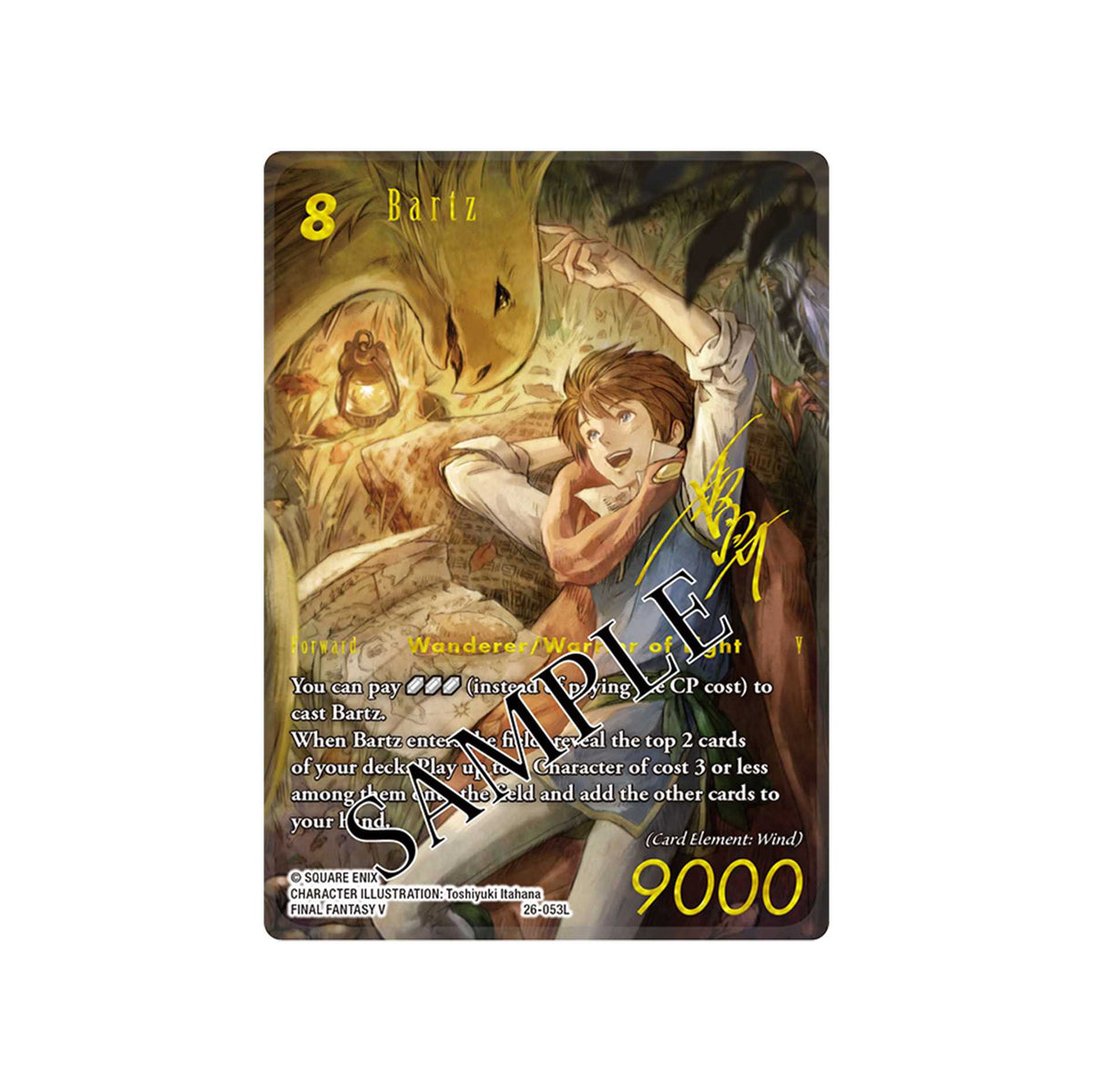 Final Fantasy TCG Opus 26 Gunslinger in the Abyss Booster 4