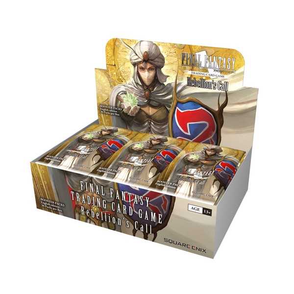 FF TCG Opus 17 Rebellions Call Booster 36 Trading Card Game by Square Enix 1