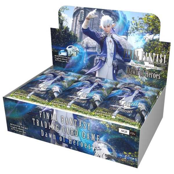 Final Fantasy TCG Opus 20 Dawn of Heroes Booster Trading Card Game 1