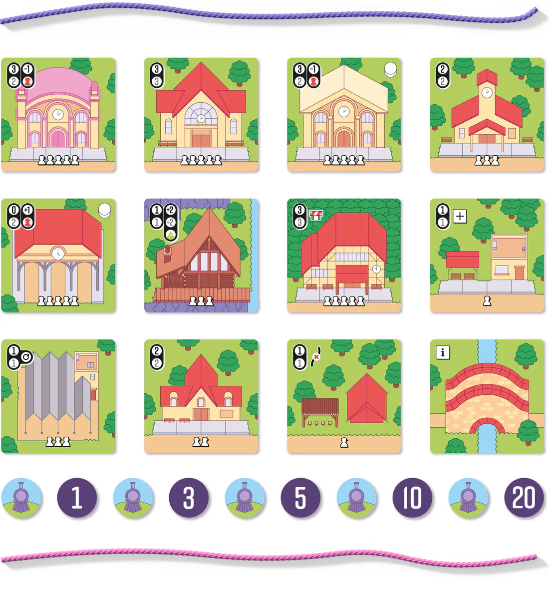 The String Railway Collection Board Game