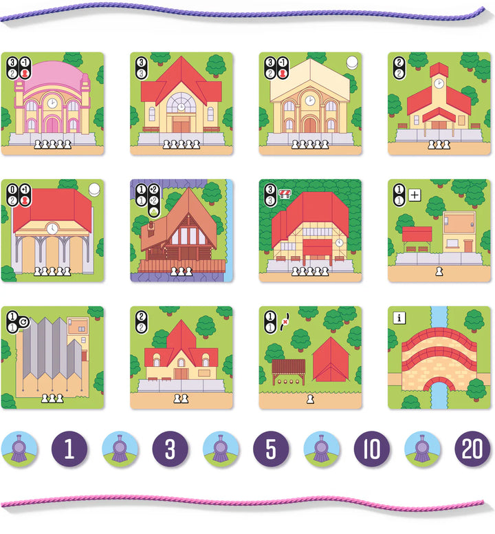 The String Railway Collection Board Game