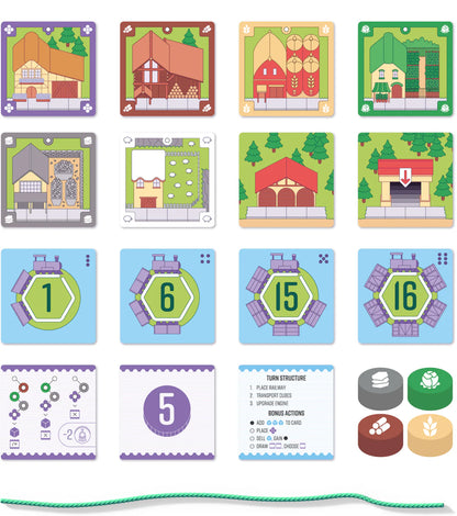 The String Railway Collection Board Game