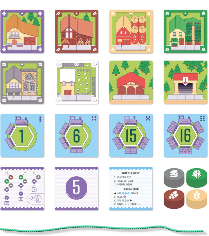 The String Railway Collection Board Game