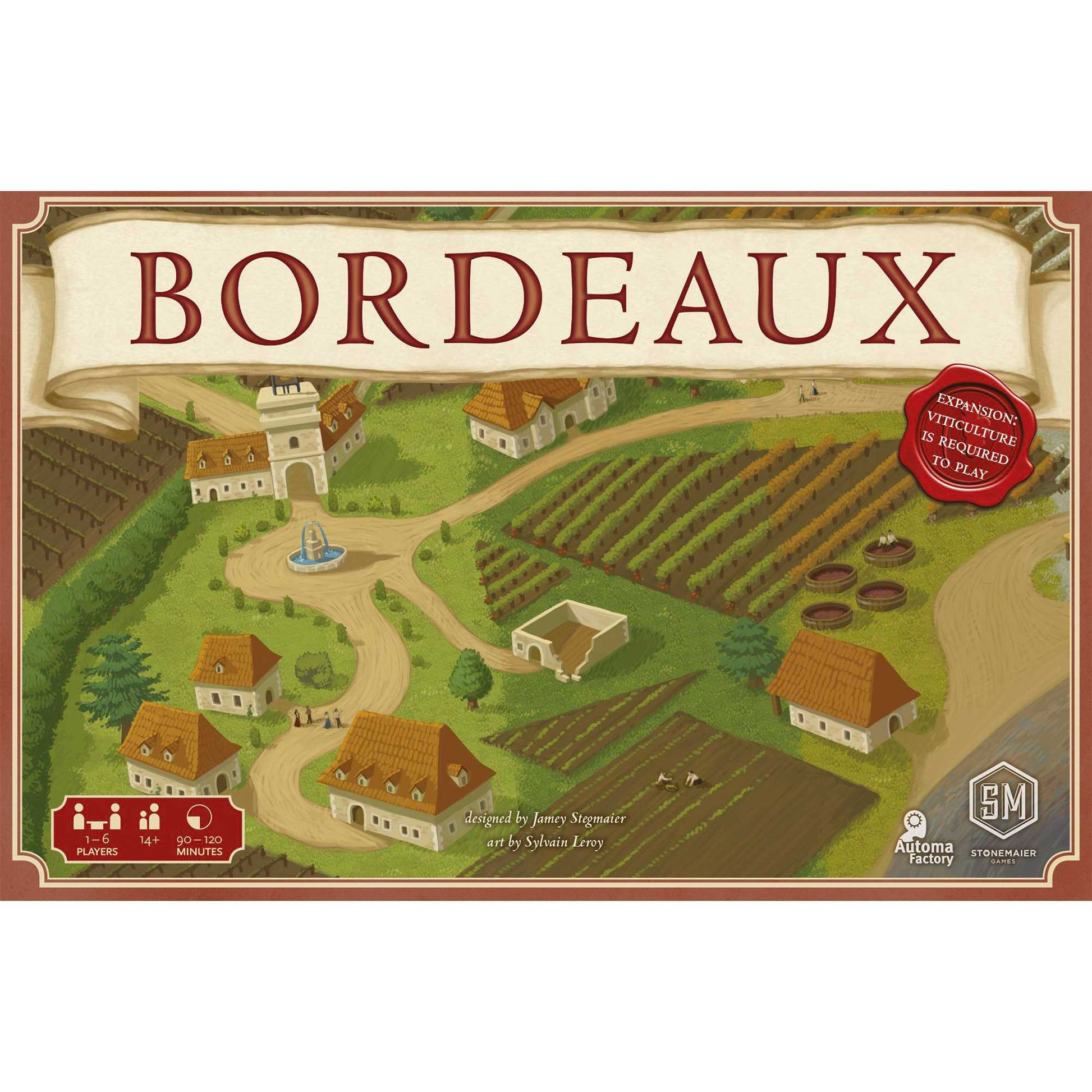 Bordeaux Viticulture Exp Board Game by Stonemaier 2