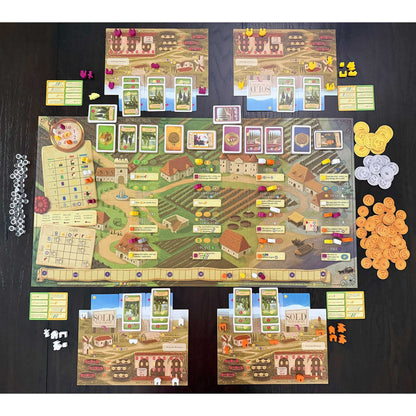 Bordeaux Viticulture Exp Board Game by Stonemaier 3