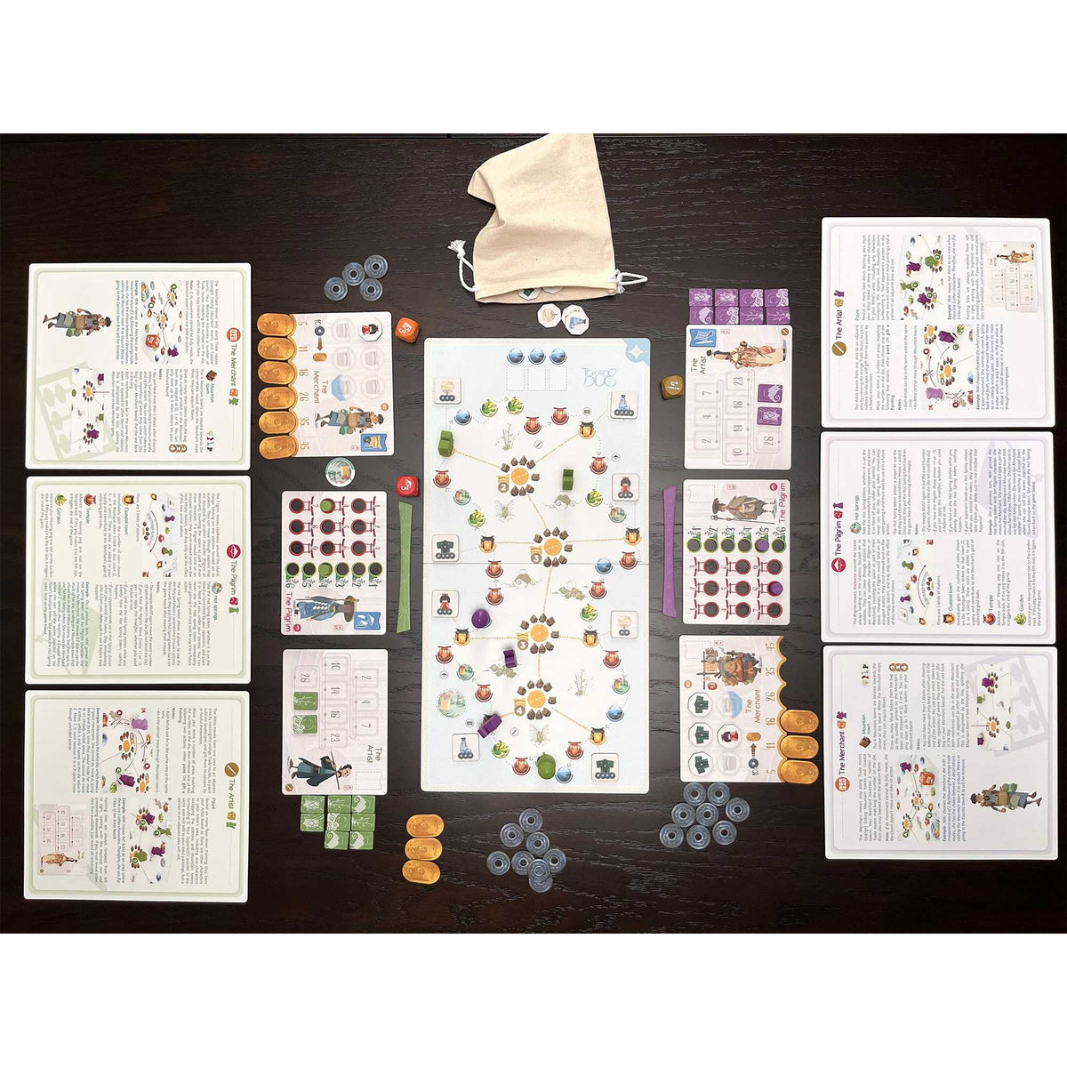 Tokaido Duo Stonemaier Edition Board Game 4