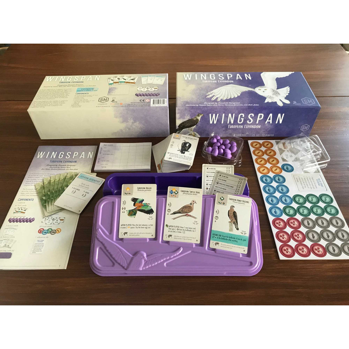 Wingspan European Expansion Board Game by Stonemaier 2