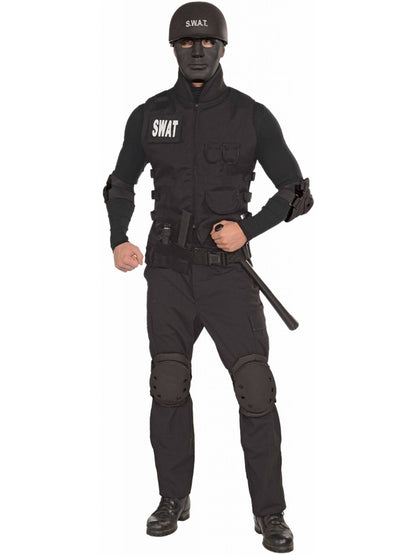 SWAT Mask Police Officer Black Tactical 2
