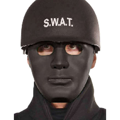 SWAT Mask Police Officer Black Tactical 1