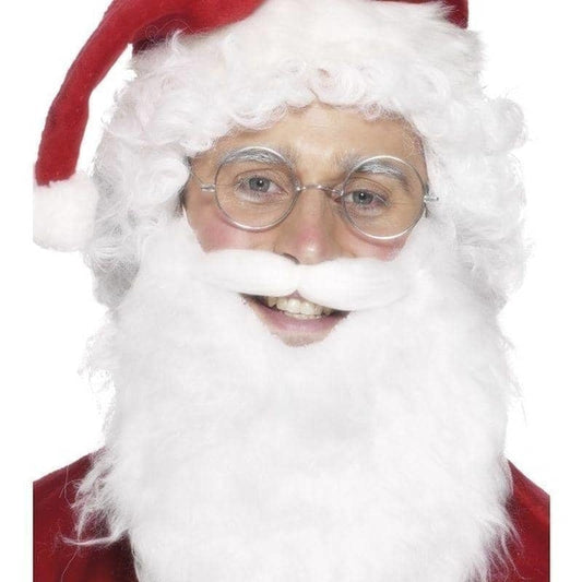 Santa Beard Adult White 1