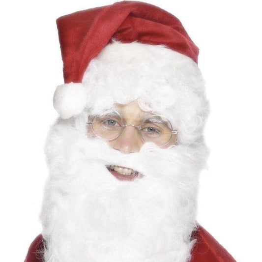Santa Beard White 28cm Adult Costume Accessory 2
