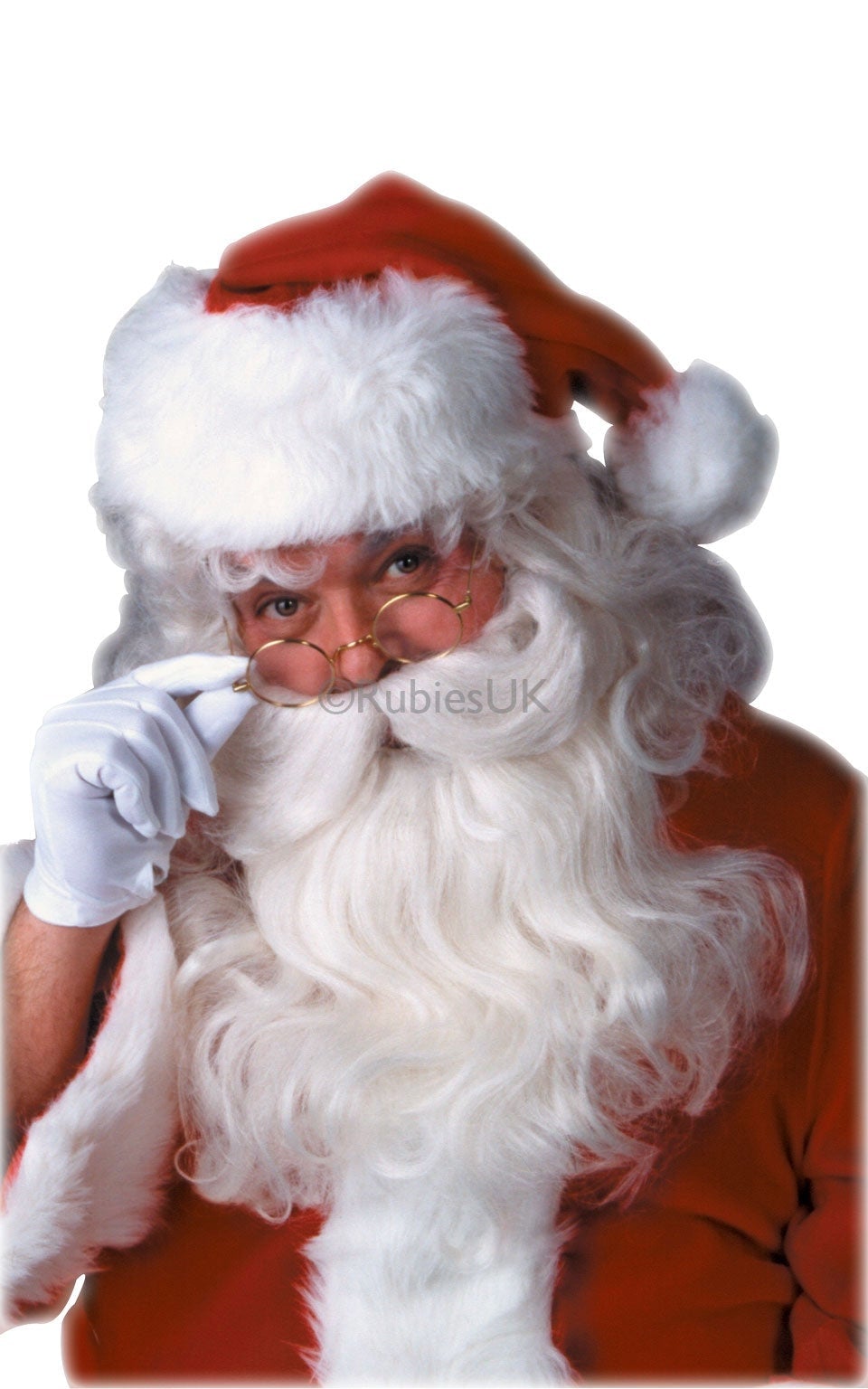 Santa Beard Wig Set Costume Feature 1