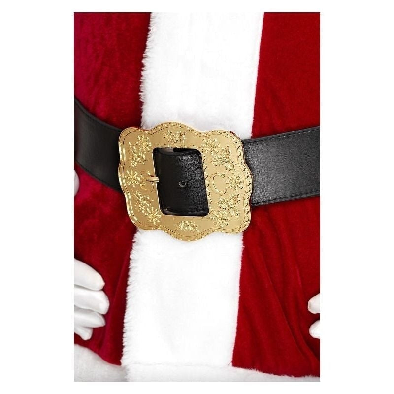 Santa Belt Deluxe Adult Black with Buckle 130cm 2