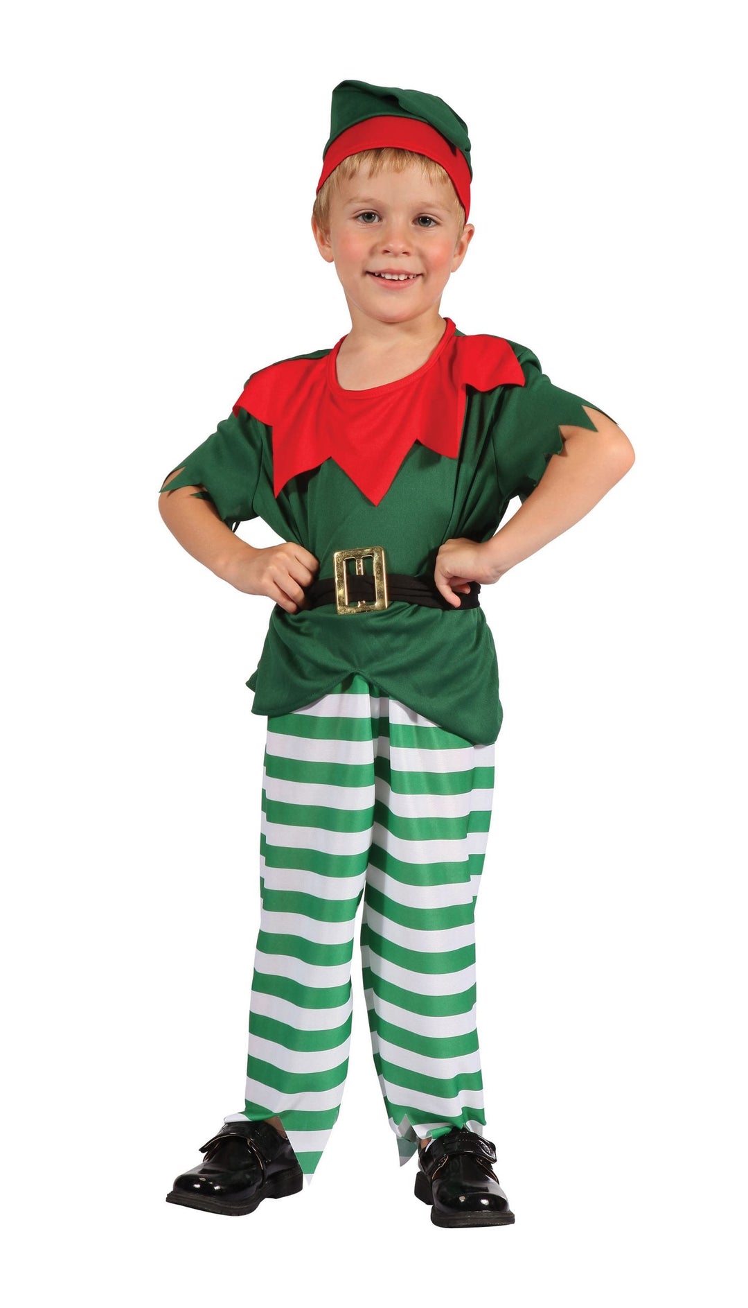 Santa Helper Boy Toddler Costume Christmas Elf_1