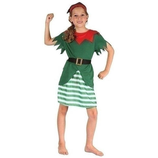 Santa’s Helper Girl Girls Costume 1