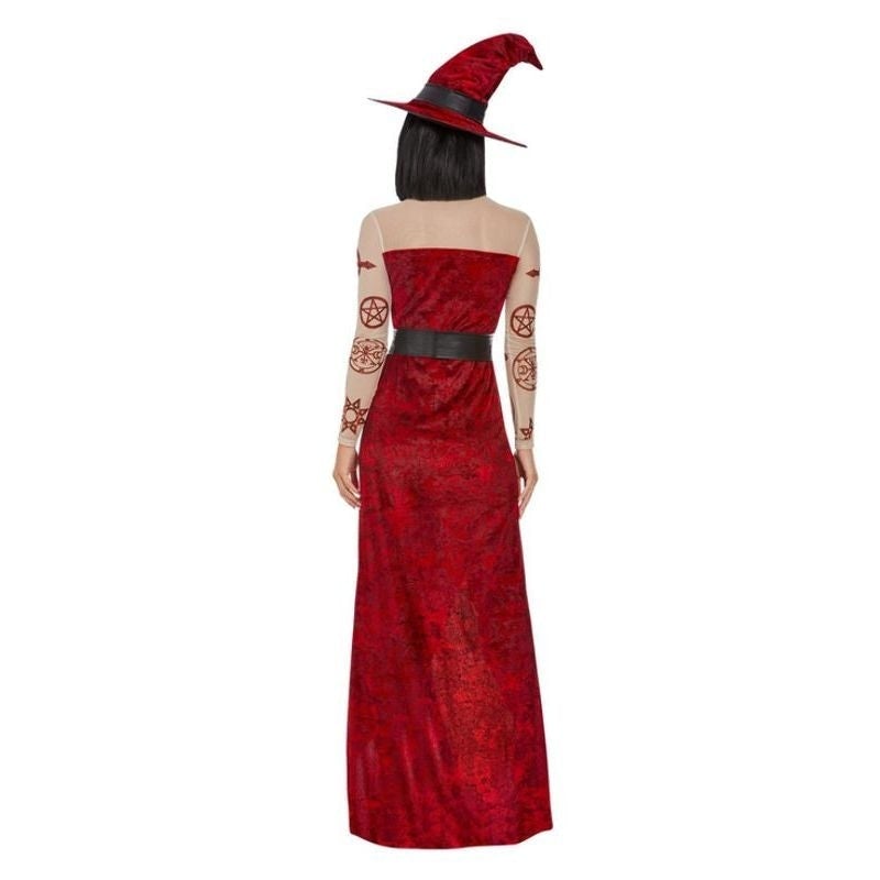 Satanic Witch Costume Red 2