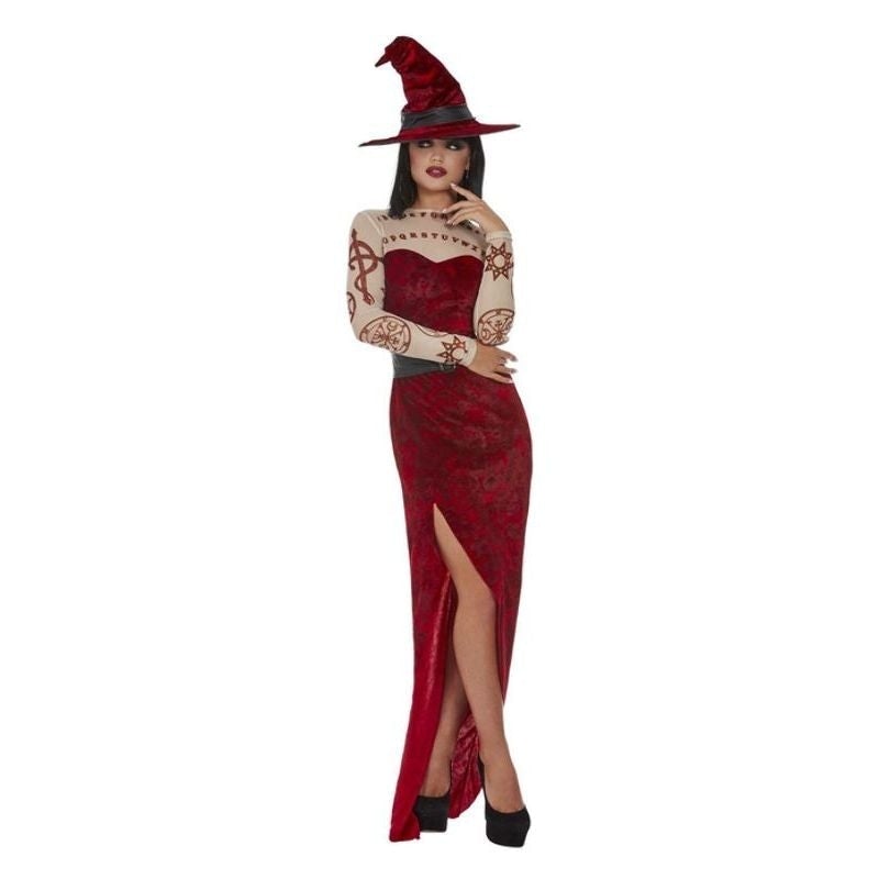 Satanic Witch Costume Red 1